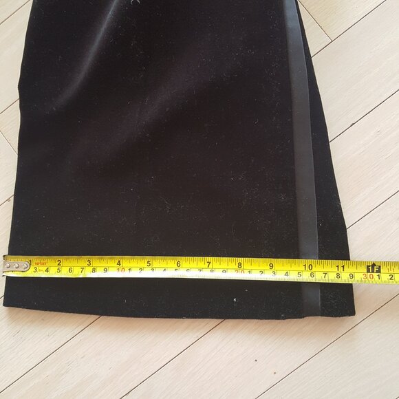 REISS ! Opal Velvet Flared Suit Trousers, Mid rise Satin side stripes( US/6) - Picture 10 of 11